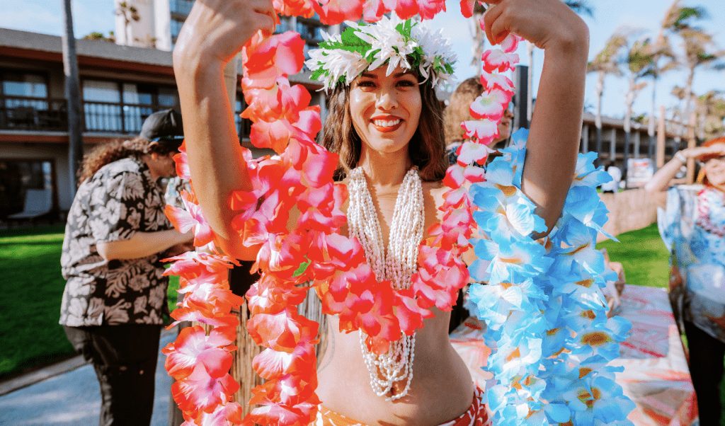sunset luau
